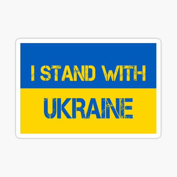 Item preview, I stand with Ukraine designed and sold by AJ  Liber.