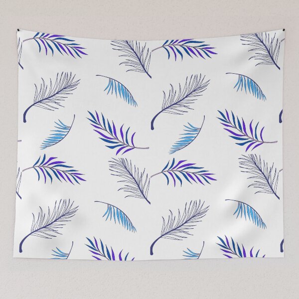 Item preview, Blue Leaves designed and sold by Girlinthecloud.