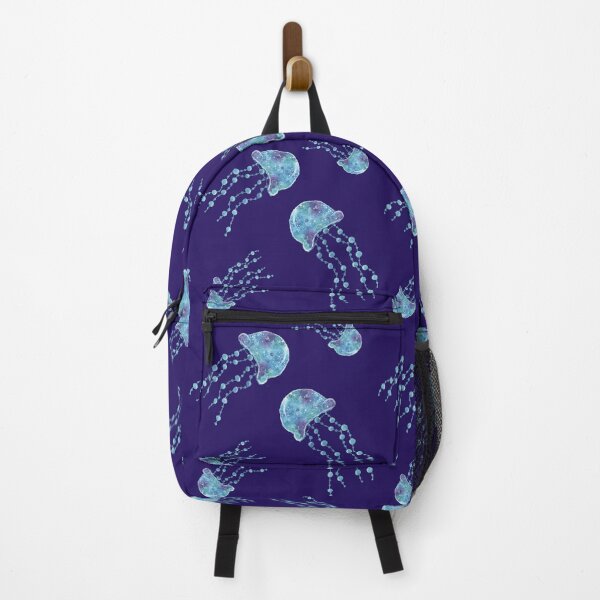 Item preview, Blue Watercolor Jellyfish designed and sold by HildegunStudio.