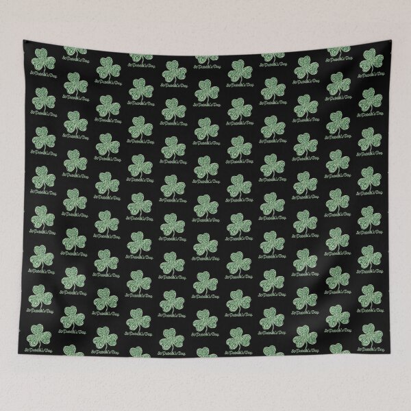 Item preview, St. Patrick's Day Green Shamrock designed and sold by MadMando.