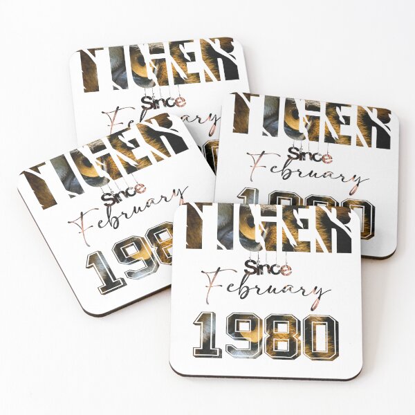 Item preview, Tiger since February 1980 | Anniversary designed and sold by Bradlog.