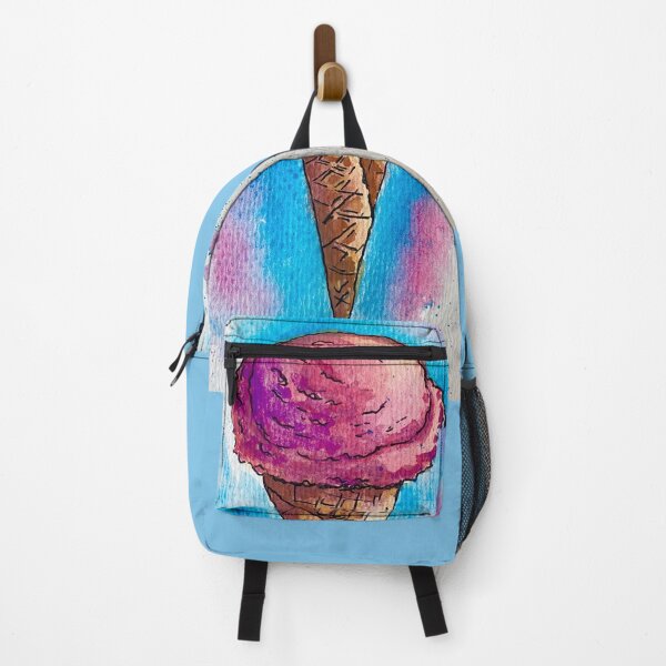 Item preview, 'Raspberry ice cream' Watercolor Sketch designed and sold by Arteaventura.