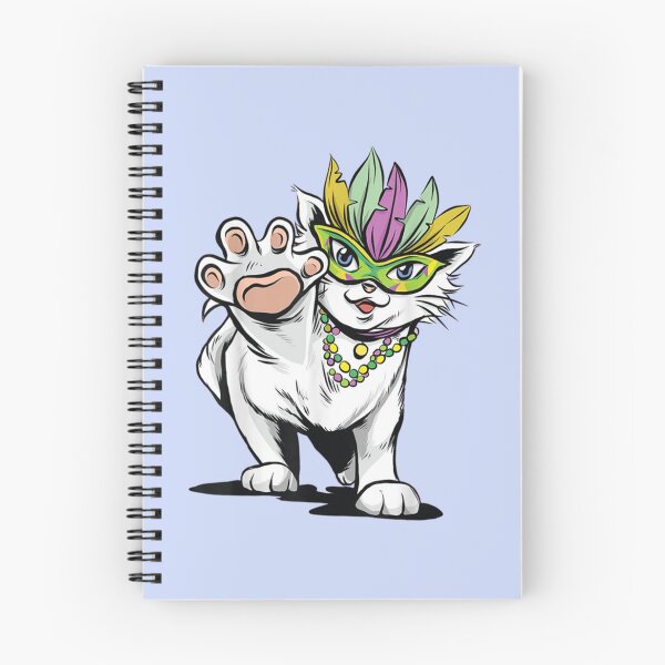 Item preview, Mardi Gras Cat     designed and sold by JuniorCharm.