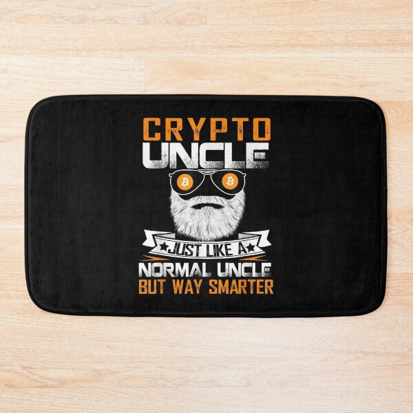 Item preview, Bitcoin Crypto Uncle Just Like A Normal Uncle Father  designed and sold by wendyy88.