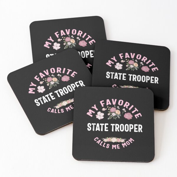 Item preview, My Favorite State Trooper Calls Me Mom Mother's Day  designed and sold by wendyy88.