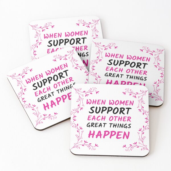 Item preview, When women support each other great things happen, women 'day, women day's celebration, best gift for women  designed and sold by STELLA-BRILANTE.