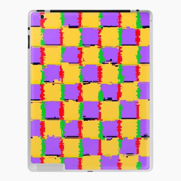 YellRetro Checkered Check Glitch Pattern | Journal