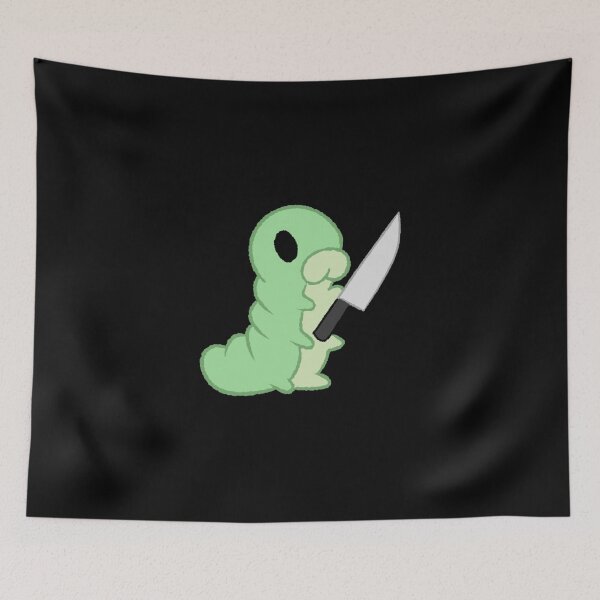 Item preview, Hollow Knight Grub With A Knife Essential T-Shirt designed and sold by stewaales6.