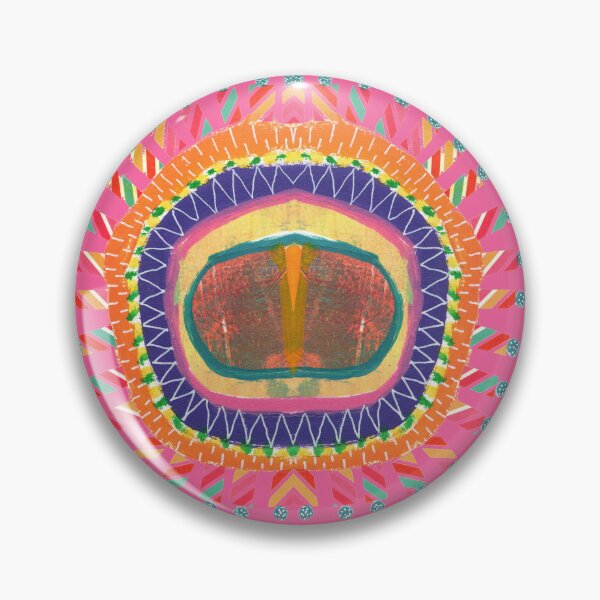 Item preview, Funky Boho Mandala #3 designed and sold by MarcyBrennanArt.
