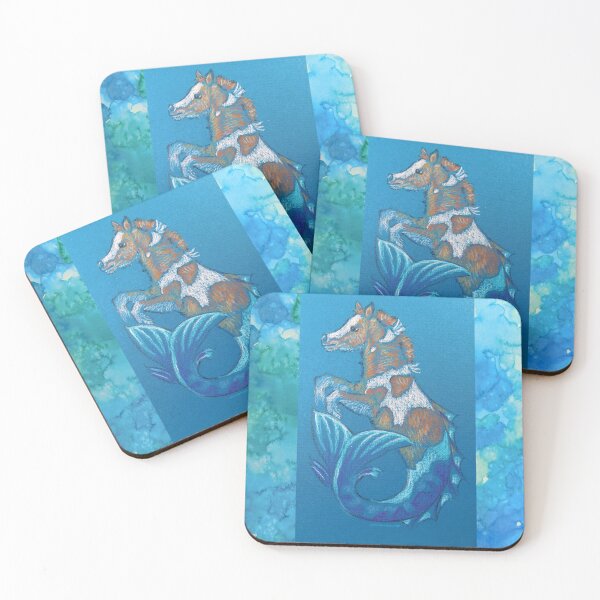 Item preview, Seahorse Foal: chestnut pinto (Seaponies of Chincoteague) designed and sold by swordwhale.