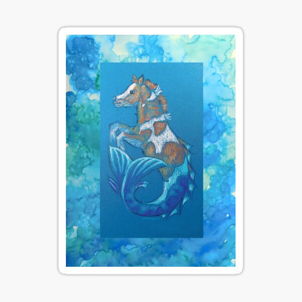 Item preview, Seahorse Foal: chestnut pinto (Seaponies of Chincoteague) designed and sold by swordwhale.