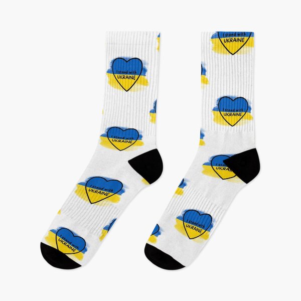 Item preview, I Stand With UKRAINE - Ukrainian Flag designed and sold by SunnyAlloy.