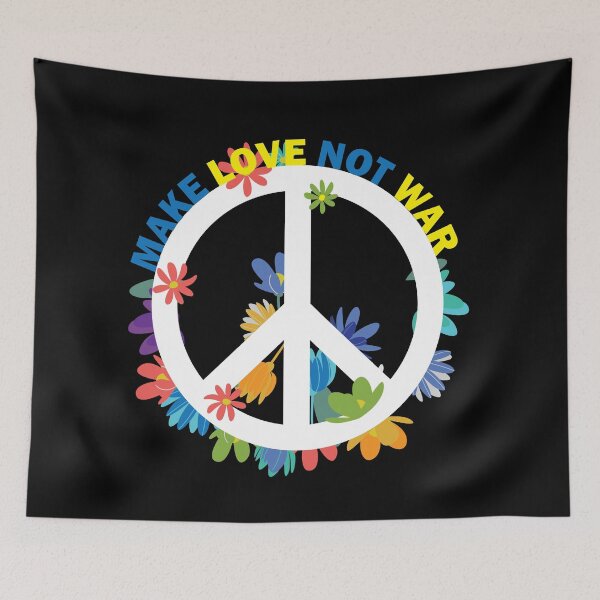 Item preview, make love not war designed and sold by Xavia-blue.