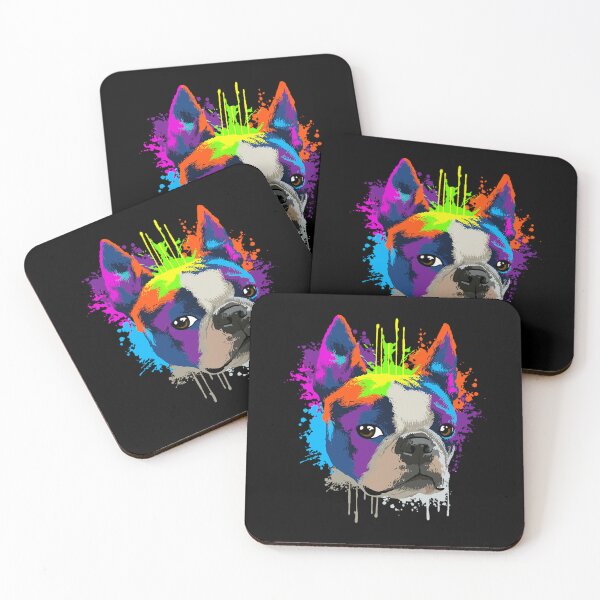 Item preview, Splash Art Boston Terrier Dog Lover Gift Idea designed and sold by Kalistokessyble.