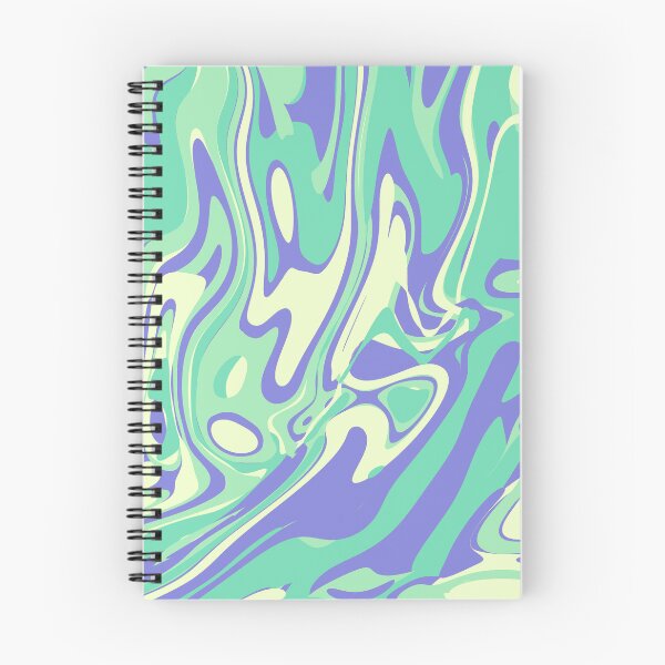 Item preview, Green and Purple Abstract Swirls designed and sold by Saanis.