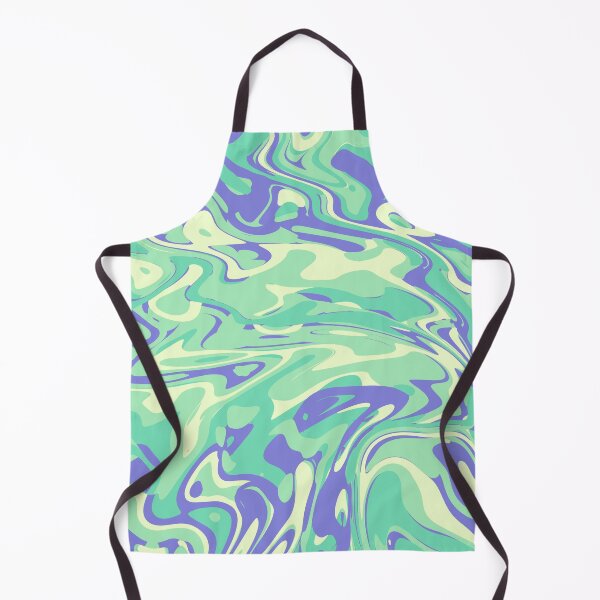Item preview, Green and Purple Abstract Swirls designed and sold by Saanis.
