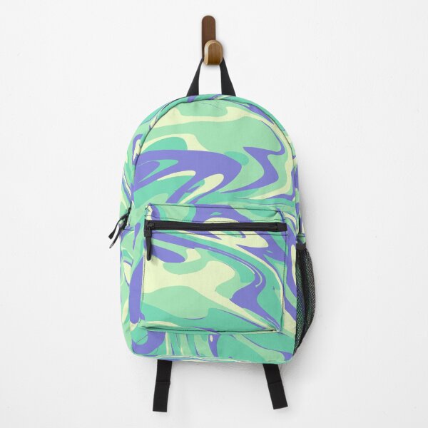 Item preview, Green and Purple Abstract Swirls designed and sold by Saanis.