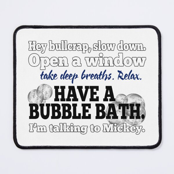 Item preview, Slow Down, Have a Bubble Bath designed and sold by LovesickLobotomy.