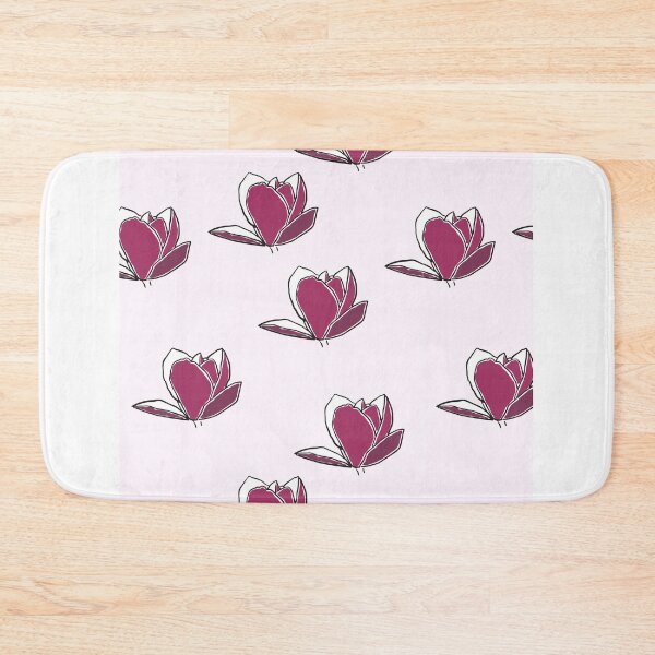 Item preview, Little Pink Magnolia Flower Print designed and sold by IndreB.