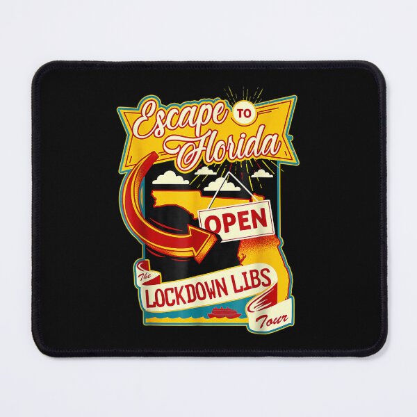 Item preview, Desantis Escape To Florida The Lockdown Libs Both Sides  designed and sold by wendyy88.