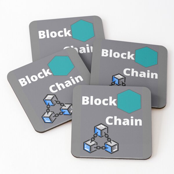 Item preview, Blockchain Grey  designed and sold by UpcomingTech.