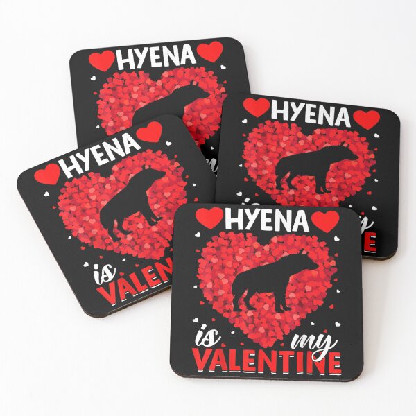 Item preview, Hyena Is My Valentine Funny Hyena Valentine's Day  designed and sold by wendyy88.
