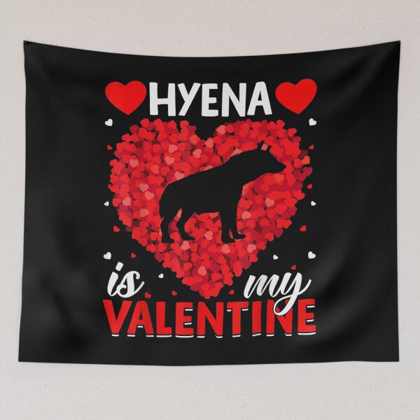 Item preview, Hyena Is My Valentine Funny Hyena Valentine's Day  designed and sold by wendyy88.
