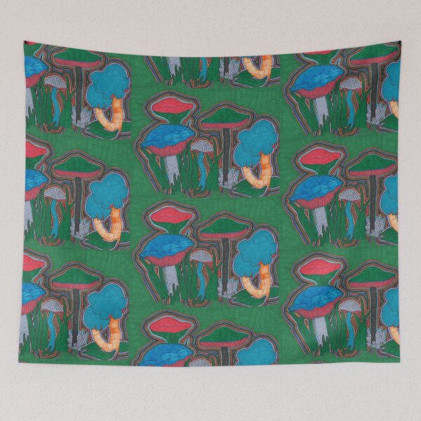 Item preview, A Collection of Mushrooms designed and sold by JaySnellingArt.