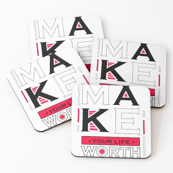 Item preview, make your life worth designed and sold by AZZDINE kholti.