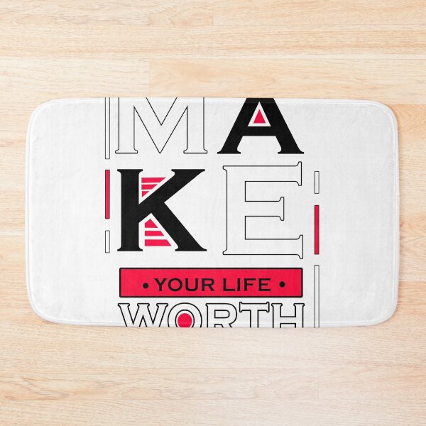 Item preview, make your life worth designed and sold by AZZDINE kholti.