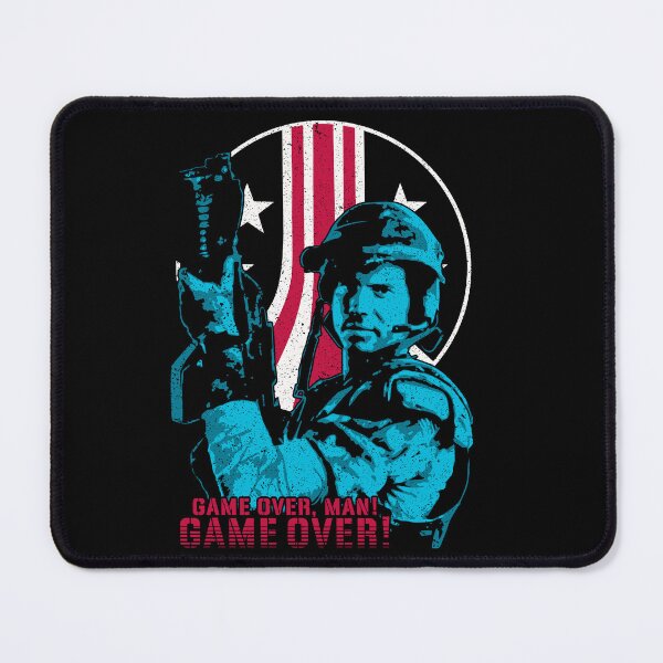 Item preview, Game over, man! GAME OVER! designed and sold by tronyx79.