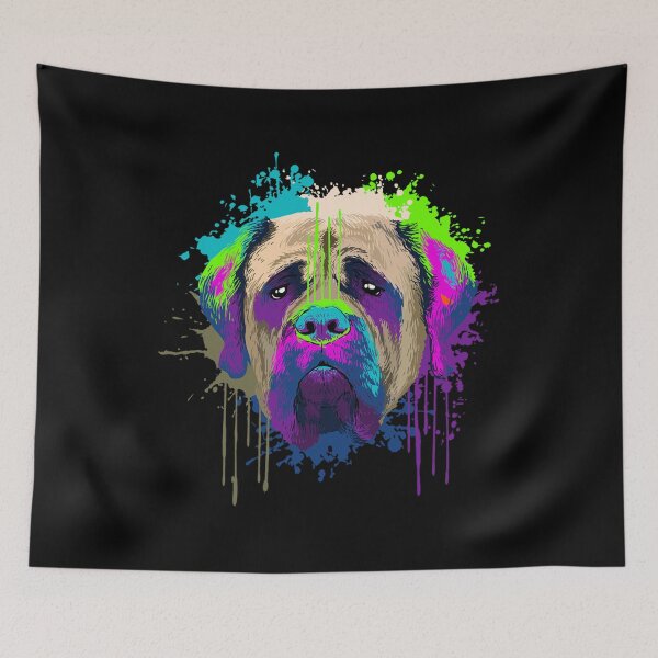 Item preview, Splash Art Mastiff Dog Lover Gift Idea designed and sold by Kalistokessyble.