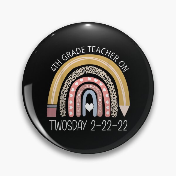 Item preview, 4th Grade Teacher On Twosday 2 22 22  designed and sold by wendyy88.