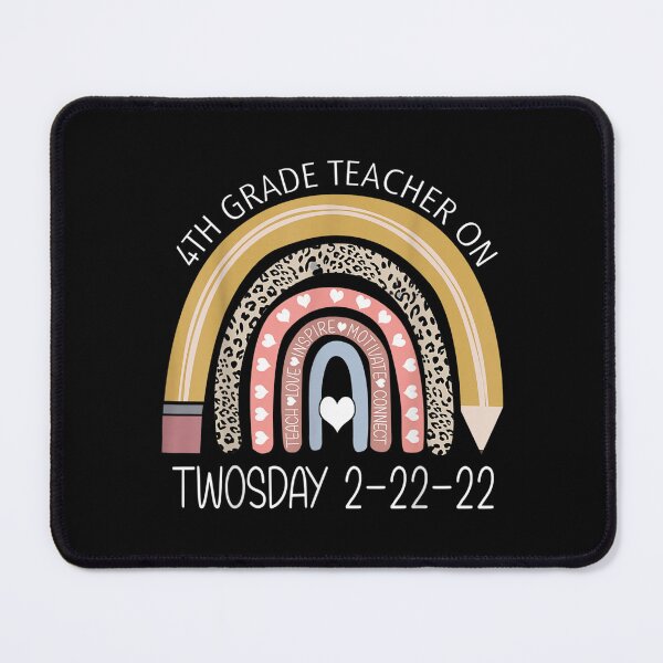 Item preview, 4th Grade Teacher On Twosday 2 22 22  designed and sold by wendyy88.