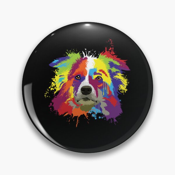 Item preview, Splash Art Border Collie Dog Lover Gift Idea designed and sold by Kalistokessyble.