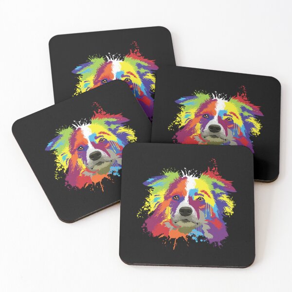 Item preview, Splash Art Border Collie Dog Lover Gift Idea designed and sold by Kalistokessyble.