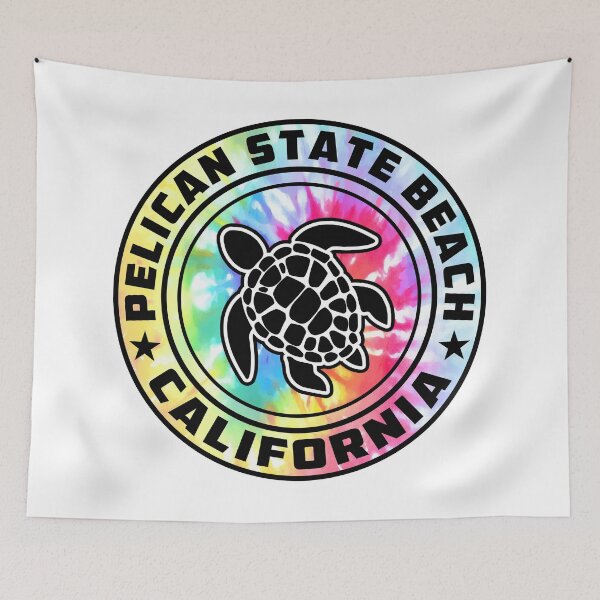 Item preview, Pelican State Beach California Sea Turtle CA designed and sold by DESTINATIONS DECAL.