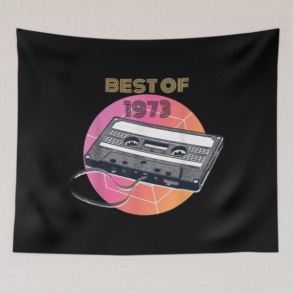 Item preview, Music Cassette 49 Years Old Gifts Vintage 1973 49th Bday  designed and sold by wendyy88.