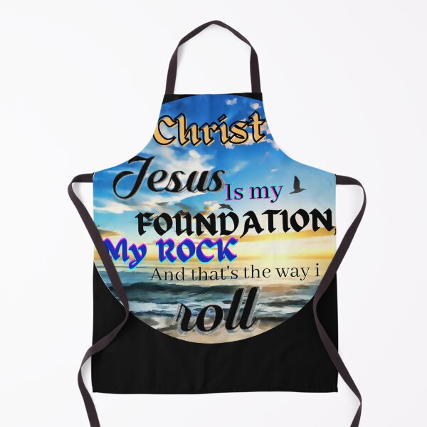 Item preview, Christian Easter-Christ Jesus is my Foundation My Rock designed and sold by Reubens-Art.