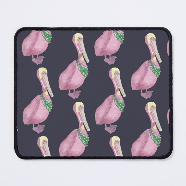 Item preview, Mardi Gras Brown Pelican designed and sold by TheWaterBirds.