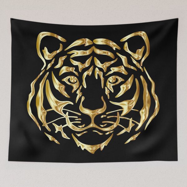 Item preview, golden tiger designed and sold by Uneautrevie.