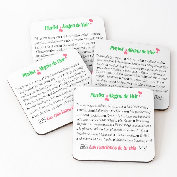 Vista previa del artículo con la obra «Lista canciones españolas de los años 80 y 90. La banda sonora  de tu vida.», diseñado y vendido por Rebeldía Pura.