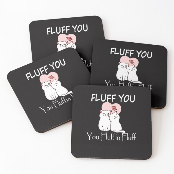 Item preview, FLUFF YOU YOU FLUFFIN FLUFF: lovers cat, Funny Cat Shirt, Funny Women designed and sold by AbdessalamBHM.