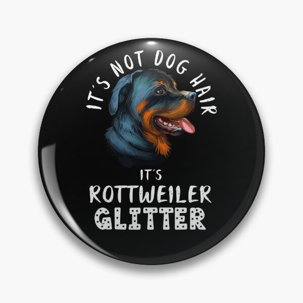 Artikelvorschau, Es sind keine Hundehaare, sondern ein lustiges ROTTWEILER-Glitzer-Hundezitat entworfen und verkauft von theshirtinator.