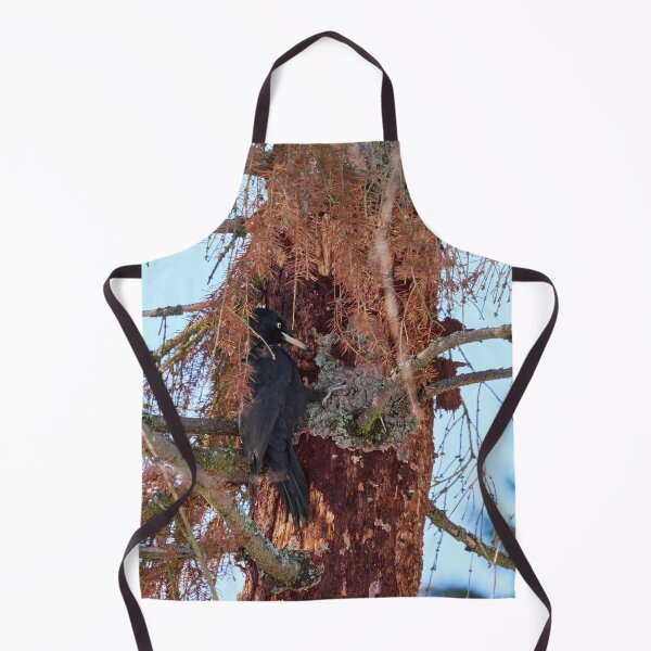 Item preview, Forester at work 1.  Black woodpecker designed and sold by Jouko Lehto Photography.