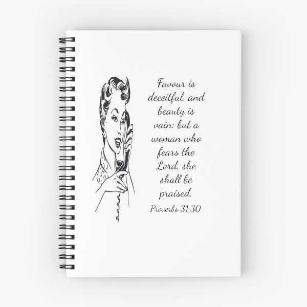 Item preview, Favor is Deceitful and Beauty is Vain but a woman who fear the Lord designed and sold by Lololingyou.