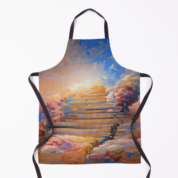 Item preview, Stairway to heaven - Abstract Art - Impressionism -Faith based Art - Jesus designed and sold by CattlettArt.
