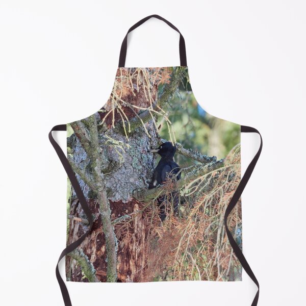 Item preview, Forester at work 2.  Black woodpecker designed and sold by Jouko Lehto Photography.