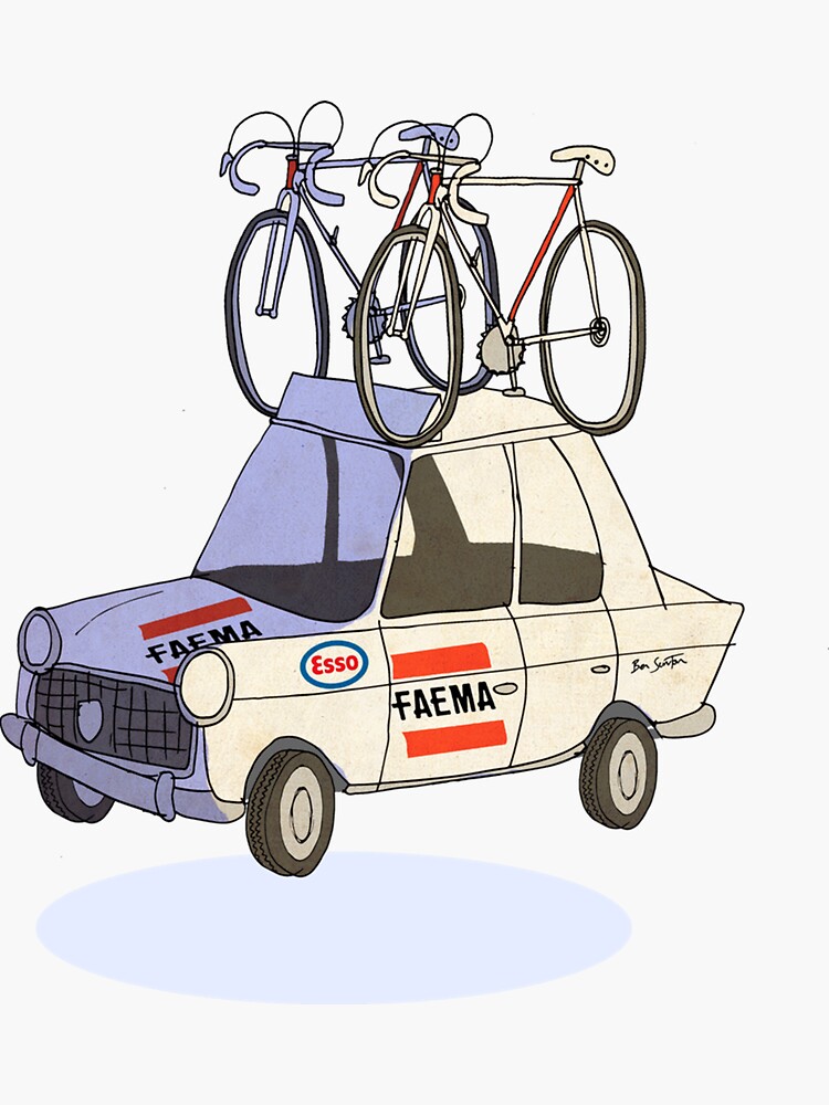 Faema Cycling Team Car Sticker