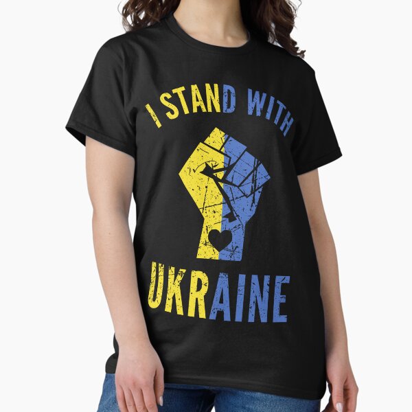 Item preview, I Stand With Ukraine - Raised Fist designed and sold by fusedtees.